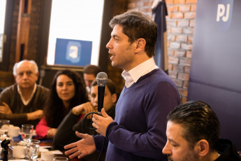 Buenos Aires, Argentina.- El candidato a Gobernador de la provincia de Buenos Aires, Axel Kicillof, del Frente de Todos participó hoy 11 de septiembre de 2019 de la reunión de Consejo Nacional del Partido Justicialista (PJ Peronista) de la provincia de Buenos Aires.