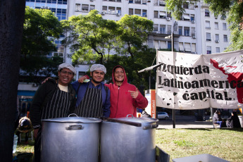Buenos Aires, Argentina.- In the photos taken on May 1, 2023, social organizations in Argentina commemorated Labor Day this Monday with acts and popular pots against the conditions of an agreement with the International Monetary Fund (IMF) and demand measures to moderate the effects of inflation. The acts of May 1 also served to express the rejection of the labor reforms that several of the right-wing opposition presidential candidates have promised to promote.