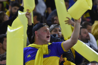 Buenos Aires, Argentina.- In the photos taken on June 6, 2023, during the match between Boca Juniors and Colo-Colo for matchday 5 of Group F played at the Bombonera stadium. Boca, qualified for the round of 16 of the 2023 Copa Libertadores by defeating Colo Colo 1-0, with a goal from Marcelo Weigandt (55).