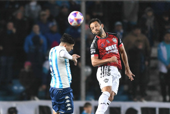 Buenos Aires, Argentina.- In the photos taken on July 24, 2023, during the match between Racing and Central Córdoba for matchday 26 of the Argentine Professional League at the President Perón Stadium (Cilindro de Avellaneda). Racing beat Central Córdoba 3-1 at home. For Racing, the goals were scored by Juan Nardoni (at 40 minutes), Agustín Ojeda (at 46 minutes) and Nicolás Oroz (at 57 minutes). For Central Córdoba the goal was scored by Enzo Kalinski (at 66 minutes).
