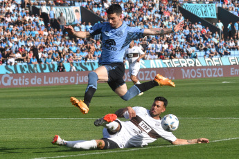 Córdoba, Argentina.- In the photos taken on September 21, 2023, Belgrano received Platense at its stadium in the Alberdi neighborhood, in the capital of Córdoba, for the 5th date of Zone B of the Professional League Cup. Belgrano beat Platense 3-0. Alejandro Rébola and Matías Marín and Lucas Passerini the scorers.