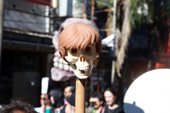 Posadas, Argentina.- En las fotos tomadas el 24 de enero del 2024, manifestantes participan del paro general convocado por la Confederación General del Trabajo (CGT) nacional en oposición al DNU y la Ley Ómnibus propuestos por el presidente Javier Milei.