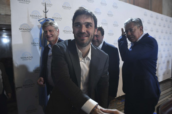 Buenos Aires, Argentina.- En las fotos tomadas el 27 de febrero del 2024, los gobernadores de las provincias patagónicas reclamaron la apertura de un "diálogo" al gobierno nacional, exigieron que termine con los "agravios" que se sucedieron en el conflicto con la provincia de Chubut por la coparticipación y anunciaron la confección de un “manifiesto patagónico” que será presentado en una reunión con mandatarios y legisladores de la región, a la que invitaron al presidente Javier Milei.