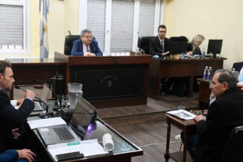Buenos Aires, Argentina.- En las fotos, durante el juicio que se le sigue en los tribunales porteños al ex gobernador tucumano José Alperovich el 10 de junio del 2024. El fiscal Sergio Abraldes, pidió 16 años y medio de prisión e inhabilitación especial perpetua para Alperovich en el juicio por nueve hechos de violencia sexual cometidos entre fines de 2017 y mayo de 2019 contra una sobrina y ex colaboradora suya.
