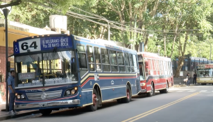 Buses urbanos en circulación en la ciudad de Buenos Aires, Argentina